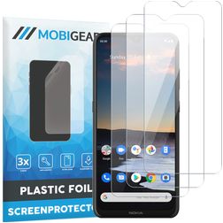 Mobigear Nokia 5.3 Protection d'écran Film - Compatible coque (Lot de 3)