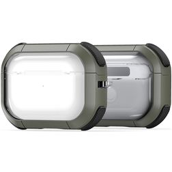 Mobigear Shockproof Coque Apple AirPods Pro 1 Coque Rigide - Vert