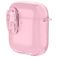 Mobigear Crystal Clip Coque Apple AirPods 2 Coque Rigide - Rose