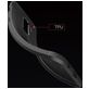 Mobigear Luxury Coque Samsung Galaxy A6 Plus (2018) Coque arrière en TPU Souple - Noir