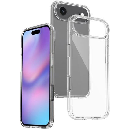 Mobigear Crystal Coque Transparente iPhone Air Coque arrière Rigide - Transparent