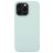 Mobigear Rubber Touch Coque iPhone 14 Coque arrière en Silicone - Menthe