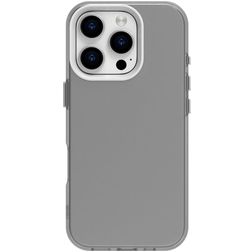 Mobigear Crystal Coque iPhone 16 Pro Coque arrière Rigide - Gris