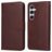 Mobigear Wallet Samsung Galaxy A56 Étui Portefeuille - Marron