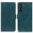 Mobigear Croco Samsung Galaxy S21 FE Étui Portefeuille - Vert