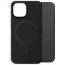 My Style Protective Flex Coque iPhone 15 MagSafe Coque arrière en TPU Souple - Noir