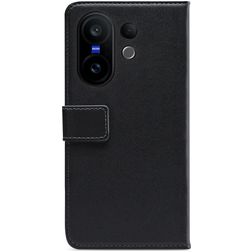 Mobilize Classic Gelly Wallet Housse Vivo X200 FE Etui Porte-Monnaie - Noir
