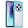 Mobigear Crystal Coque Xiaomi Redmi 14C Coque arrière Rigide - Bleu