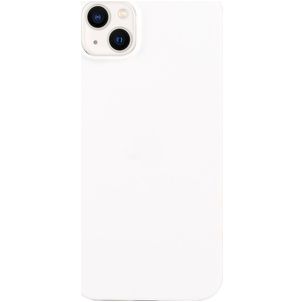 Mobigear Colors Coque iPhone 14 Plus Coque arrière en TPU Souple - Blanc