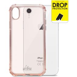 My Style Protective Flex iPhone XR TPU souple Coque arrière Antichoc - Soft Pink