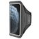 Mobiparts Comfort Fit Brassard Téléphone iPhone 11 Pro Max Brassard Coque de Sport en Neoprène - Noir