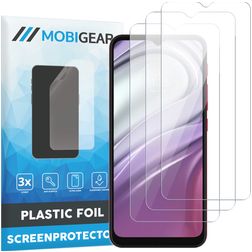 Mobigear Motorola Moto G20 Protection d'écran Film - Compatible coque (Lot de 3)