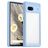 Mobigear Crystal Google Pixel 7a Plastique rigide Coque arrière - Transparent / Bleu