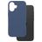 CARE by PanzerGlass Fashionable Coque iPhone 16 MagSafe Coque arrière en Silicone - Bleu