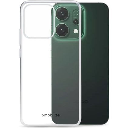 Mobilize Gelly Transparent OPPO Reno 14 TPU souple Coque arrière - Transparent