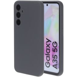 Mobiparts Coque Samsung Galaxy A35 Coque arrière en Silicone - Urban Grey