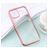 Mobigear Royal Coque iPhone 12 Pro Max Coque arrière en TPU Souple - Transparent / Rose doré