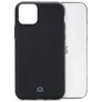 Mobilize Rubber Gelly Coque iPhone 12 Pro Max Coque arrière en TPU Souple - Matt Black