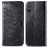 Mobigear Mandala Xiaomi Redmi 9A Étui Portefeuille - Noir