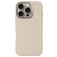 Decoded Coque iPhone 16 Pro MagSafe Coque arrière en Cuir Véritable - Clay