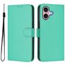 Mobigear Urban Wallet Housse iPhone 16 Etui Porte-Monnaie - Vert