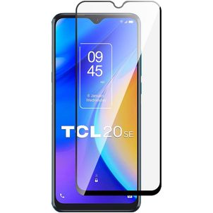 Mobigear Premium TCL 20 SE Verre trempé Protection d'écran - Compatible Coque - Noir