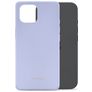 Mobilize Rubber Gelly Coque iPhone 15 Coque arrière en TPU Souple - Pastel Purple