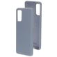 Mobiparts Coque Samsung Galaxy S20 Coque arrière en Silicone - Royal Grey