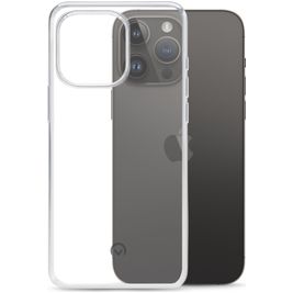 Mobilize Gelly Coque Transparente iPhone 14 Pro Max Coque arrière en TPU Souple - Transparent