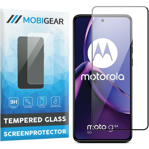 Mobigear Premium Motorola Moto G84 Verre trempé Protection d'écran - Compatible coque