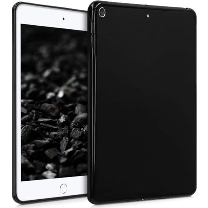 Mobigear Basics Coque iPad Mini 5 (2019) Mince Coque arrière en en TPU Souple - Noir