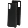 Mobiparts Coque Samsung Galaxy A41 Coque arrière en Silicone - Noir
