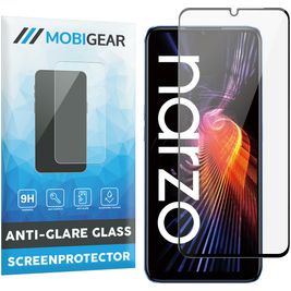 Mobigear Premium Realme Narzo 50 5G Verre trempé Protection d'écran - Compatible Coque - Noir