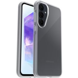 Otterbox React Coque Transparente Samsung Galaxy A55 Coque arrière Rigide Anti-Chocs - Transparent