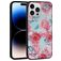 Mobigear Flowers Coque iPhone 14 Pro Coque arrière Rigide - Model 3