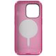 Speck Presidio2 Grip Coque iPhone 14 Pro MagSafe Coque arrière Rigide Anti-Chocs - Digital Pink
