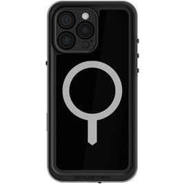 Ghostek Nautical Slim Coque iPhone 16 Pro Max MagSafe Coque arrière Imperméable Rigide Anti-Chocs - Noir