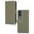Mobilize Premium Gelly Samsung Galaxy S25 Edge Étui Portefeuille - Vert
