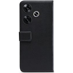 Mobilize Classic Gelly Wallet POCO F6 Étui Portefeuille - Noir