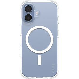 CARE by PanzerGlass Fashionable Coque Transparente iPhone 17 MagSafe Coque arrière en Silicone - Transparent