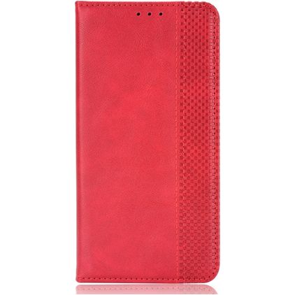 Mobigear Sensation Housse TCL 305 Etui Porte-Monnaie - Rouge