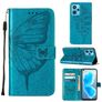 Mobigear Butterfly Realme 9 Pro Plus Étui Portefeuille - Bleu