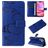 Mobigear Butterfly Housse iPhone 16 Etui Porte-Monnaie - Bleu