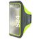 Mobiparts Comfort Fit Brassard Téléphone Samsung Galaxy S24 Brassard Coque de Sport en Neoprène - Neon Green