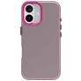 Mobigear Crystal Coque iPhone 16 Plus Coque arrière Rigide - Rouge