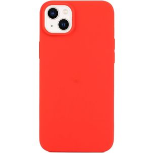Mobigear Colors Coque iPhone 14 Coque arrière en TPU Souple - Rouge