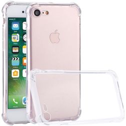 Mobigear Cushion Coque Transparente iPhone 7 Coque arrière en TPU Souple Anti-Chocs - Transparent