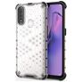 Mobigear Honeycomb Coque Transparente OPPO A31 Coque arrière Rigide Anti-Chocs - Transparent