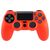 Mobigear Classic Coque Playstation 4 controller Thin Coque en Silicone Souple - Rouge