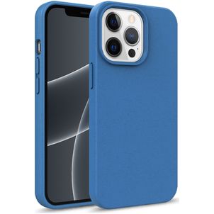 Mobigear Bio Coque iPhone 13 Coque arrière en Eco-Friendly - Bleu